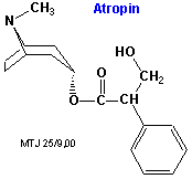 Strukturen af atropin