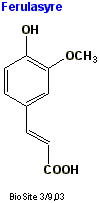 Strukturen af ferulasyre