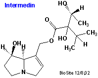 Den kemiske struktur af intermedin