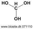 Strukturen af methantriol