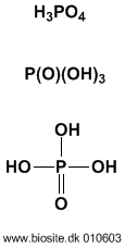 Forskellige mder at vise phosphorsyre p