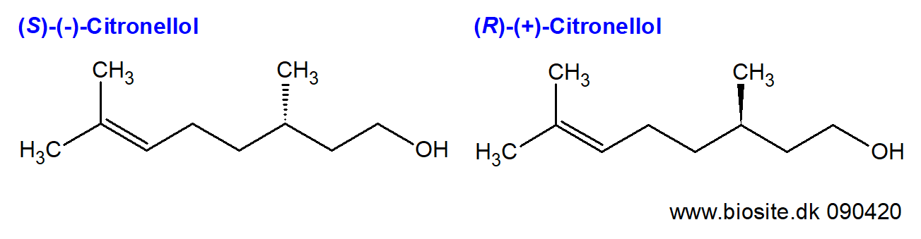 R- og S-citronellol