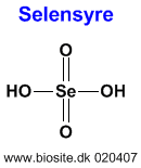 Strukturen af selensyre